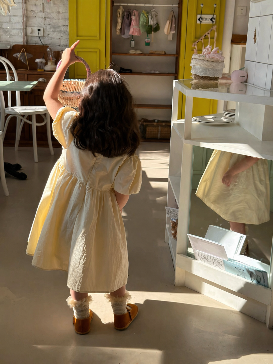 Girls princess dress full outfit view